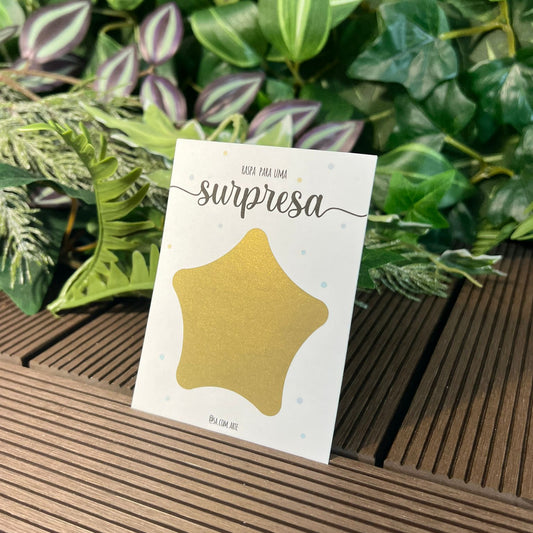 Raspadinha com Surpresa Personalizada