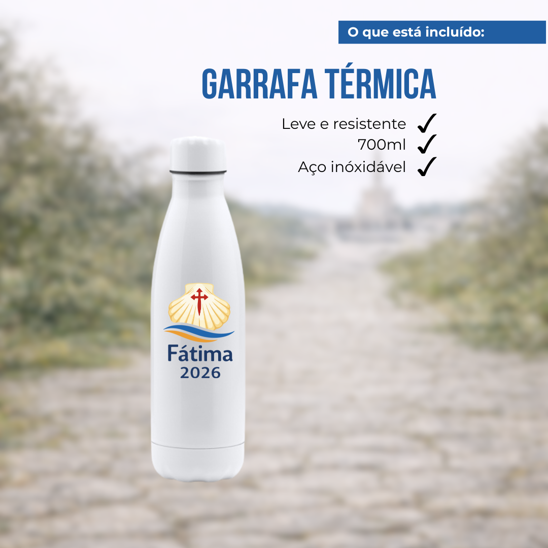 Pack do Peregrino Fátima 2026