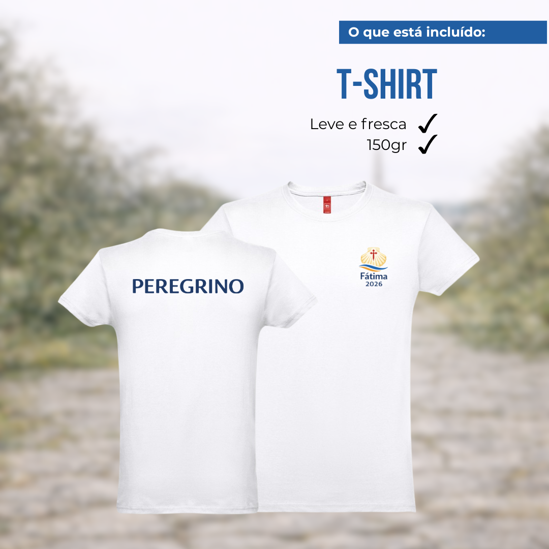 Pack do Peregrino Fátima 2026