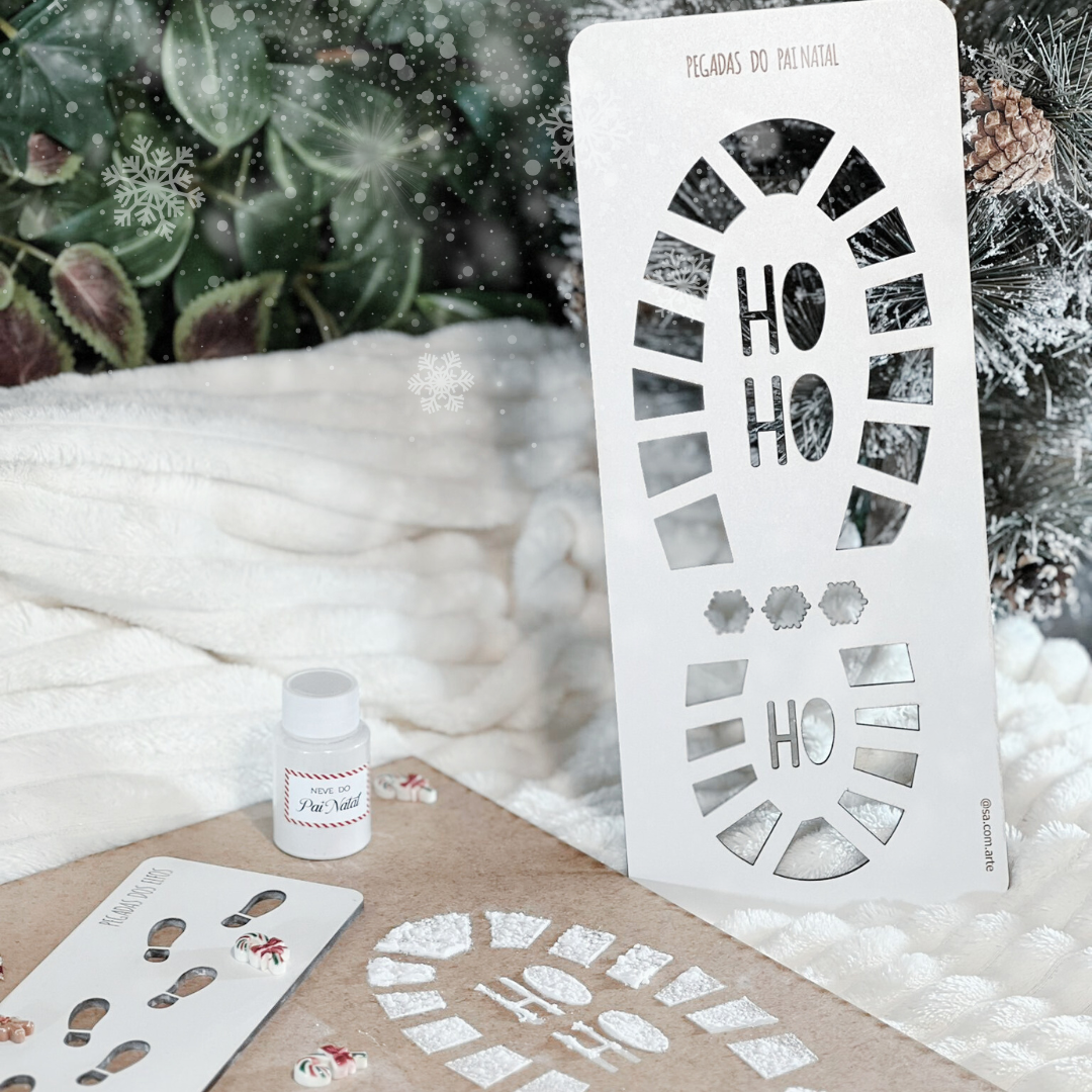 Kit Pegadas dos Elfos e do Pai Natal