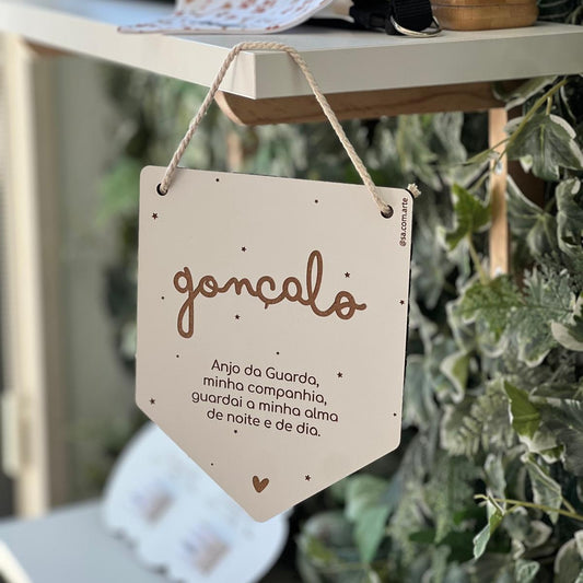 Placa Anjo da Guarda