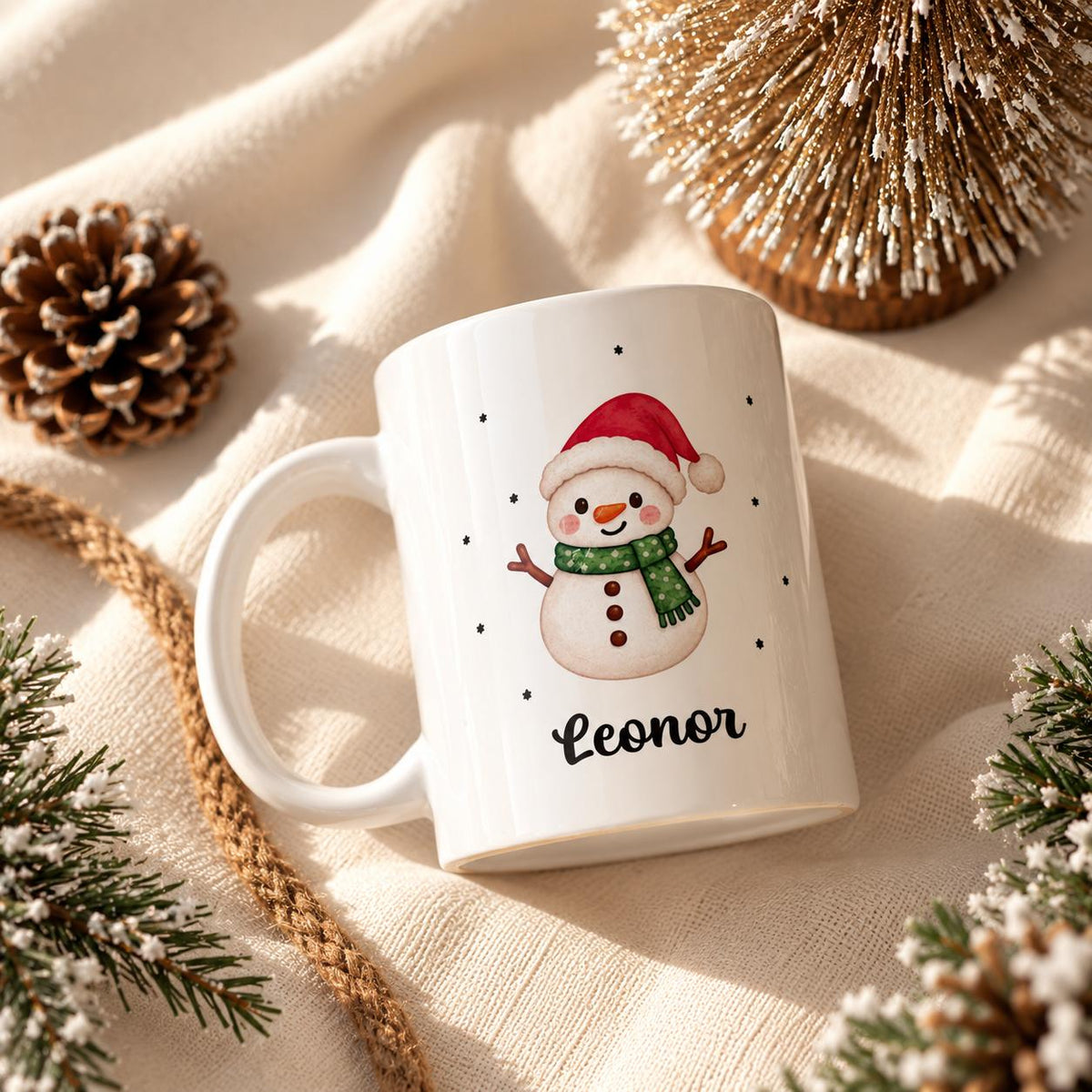 Caneca Boneco de Neve